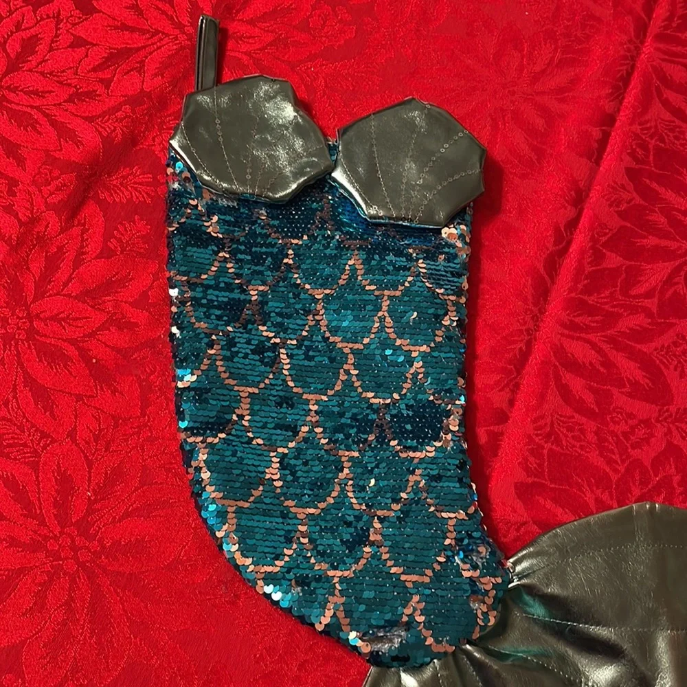 Mermaid sequins stocking